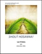 Shout Hosanna! SATB choral sheet music cover